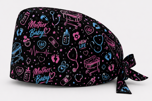 Mother Baby – L&D scrub Cap